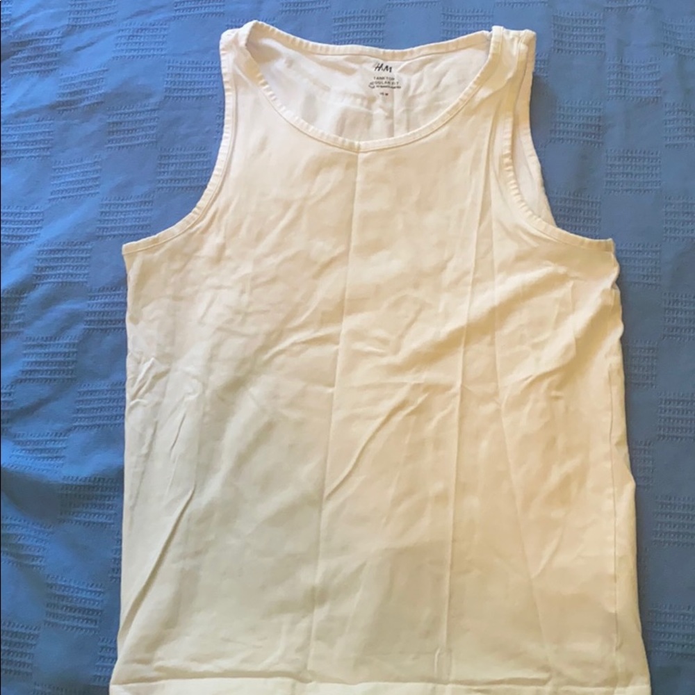 White tank top